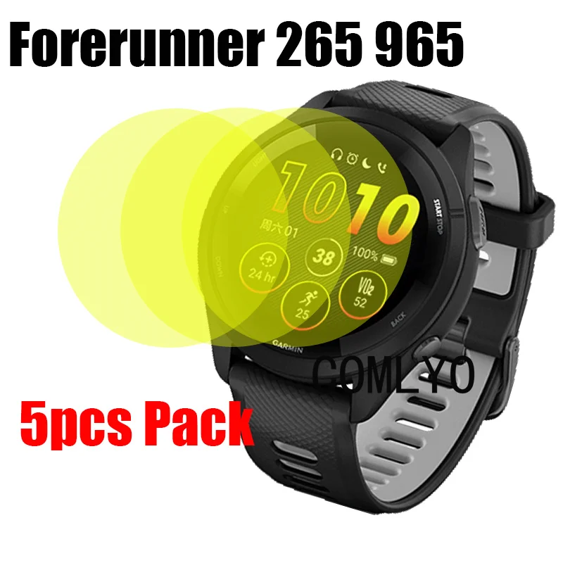 GARMIN FORERUNNER 265 予備バンド付き 憎き 保護フィルム1枚 