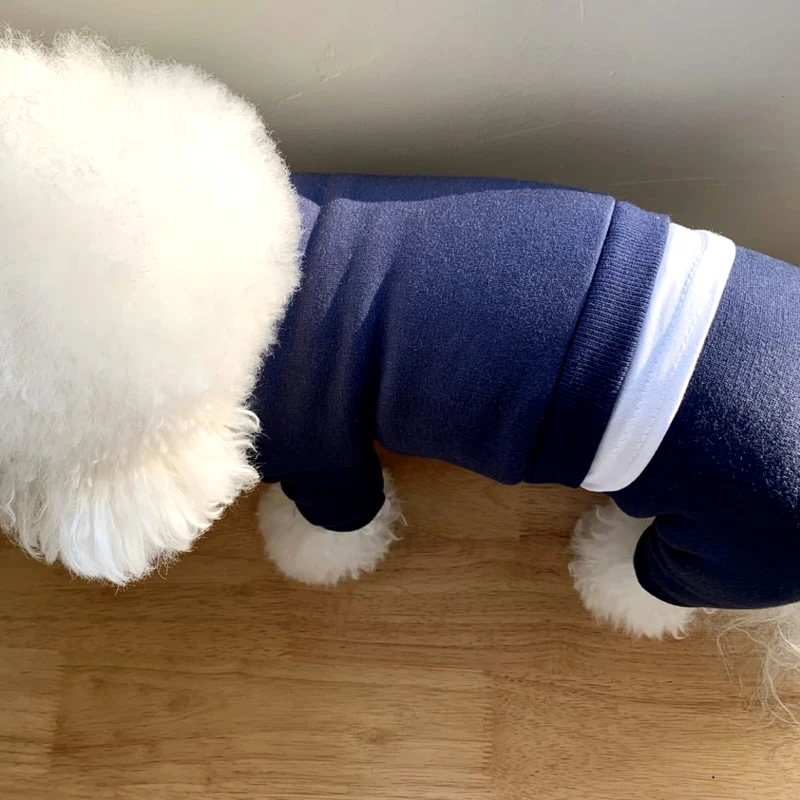 Puppy Cartoon Dog Clothes Summer Soft Four Seasons General Four Foot