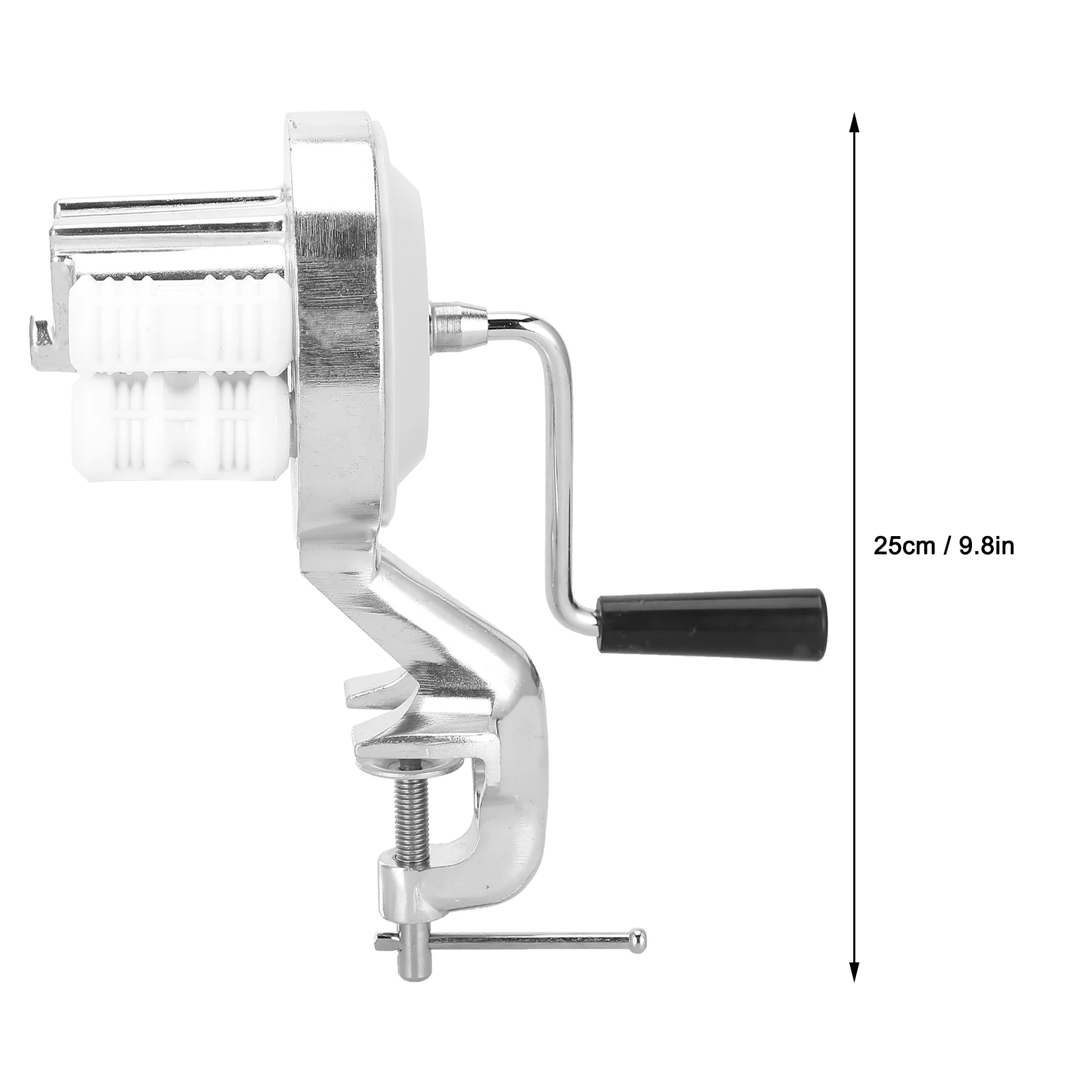 Manual Macaroni Maker Stainless Steel Hand-Cranking Noodles Pressing Machine Home Kitchen Supply