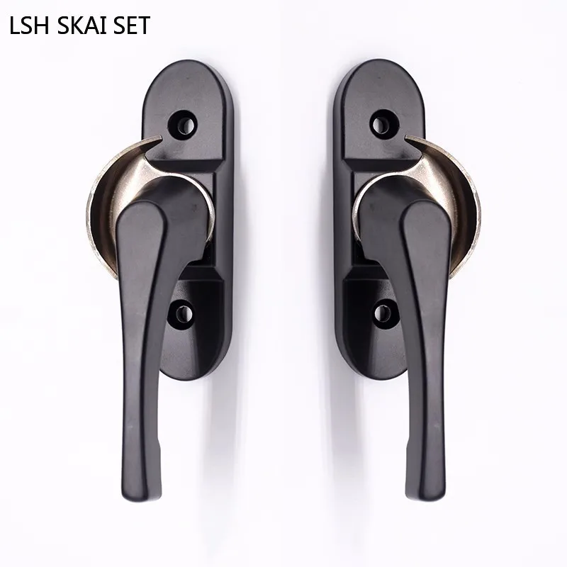 1Pc Aluminum Alloy Casement Window Handle Latches Cabinet Door Lock Buckle Hardware Replacement Parts Home Window Stopper