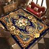European Flower Large Size Carpet Living Room Decoration Luxury Floor Mats Non-slip Bedroom Rugs Washable Home Lounge Mat 러그 3