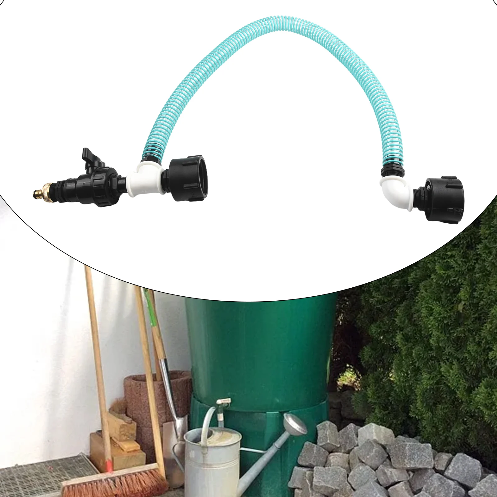 

Advanced 2 Fold IBC Water Tank Connector With 3/4inch GA Tanks in Series Effortless and Effective Management for Multiple Tanks