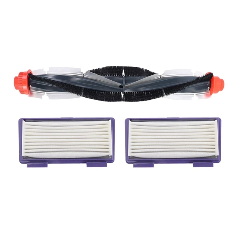 

HEPA Filter Curved Combo Roller Brushes Replacement For Neato XV-21 XV Signature Pro XV-11 XV-12 XV-15