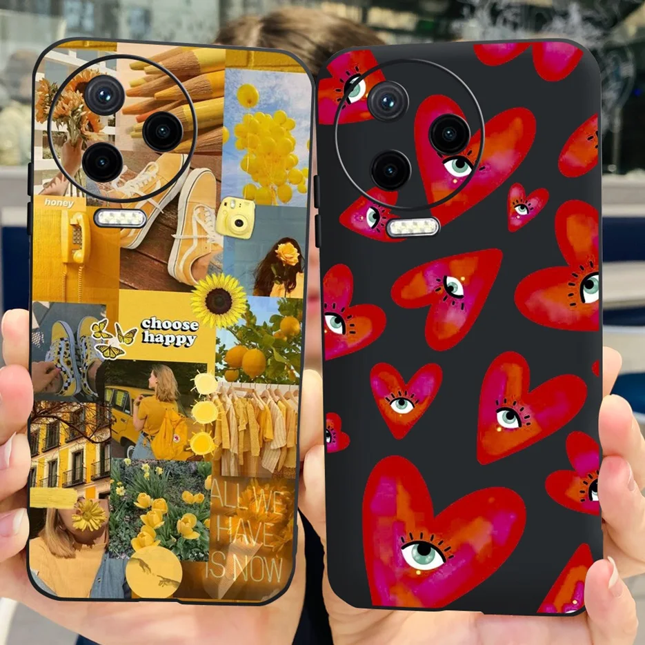Charming Fashion Painted Soft Silicone Phone Case with Bumper Protection