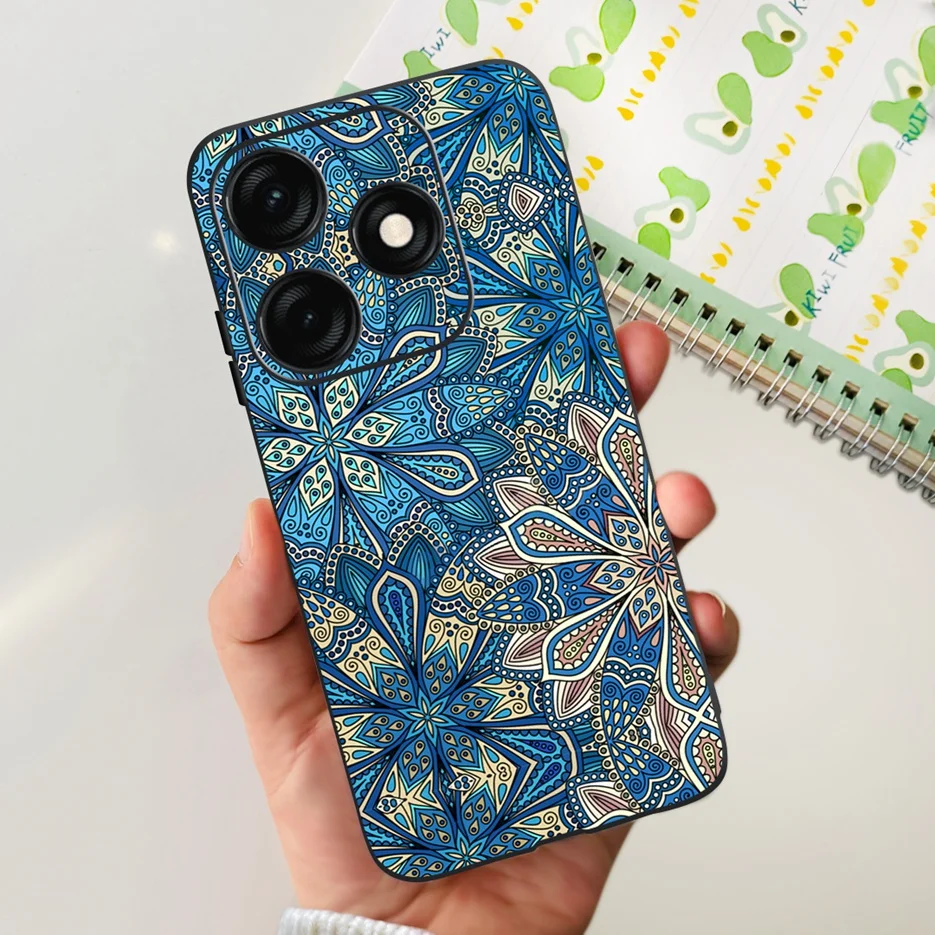 Stylish Shockproof Painted Phone Case with Soft Bumper