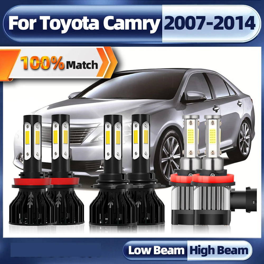 

360W Led Canbus 60000LM Headlight 9005 HB3 H11 LED Bulb Turbo Lamp For Toyota Camry 2007 2008 2009 2010 2011 2012 2013 2014