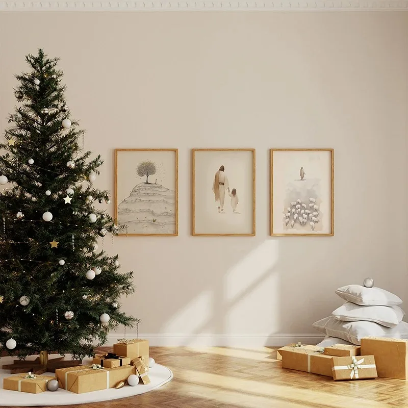 Jesus on The Path Paintings 3