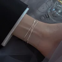 Fashion 925 Sterling Silver Bracelets for Women Simple Korean Multi Layer Coil Adjustable Bracelets Party Wedding Jewelry Gifts