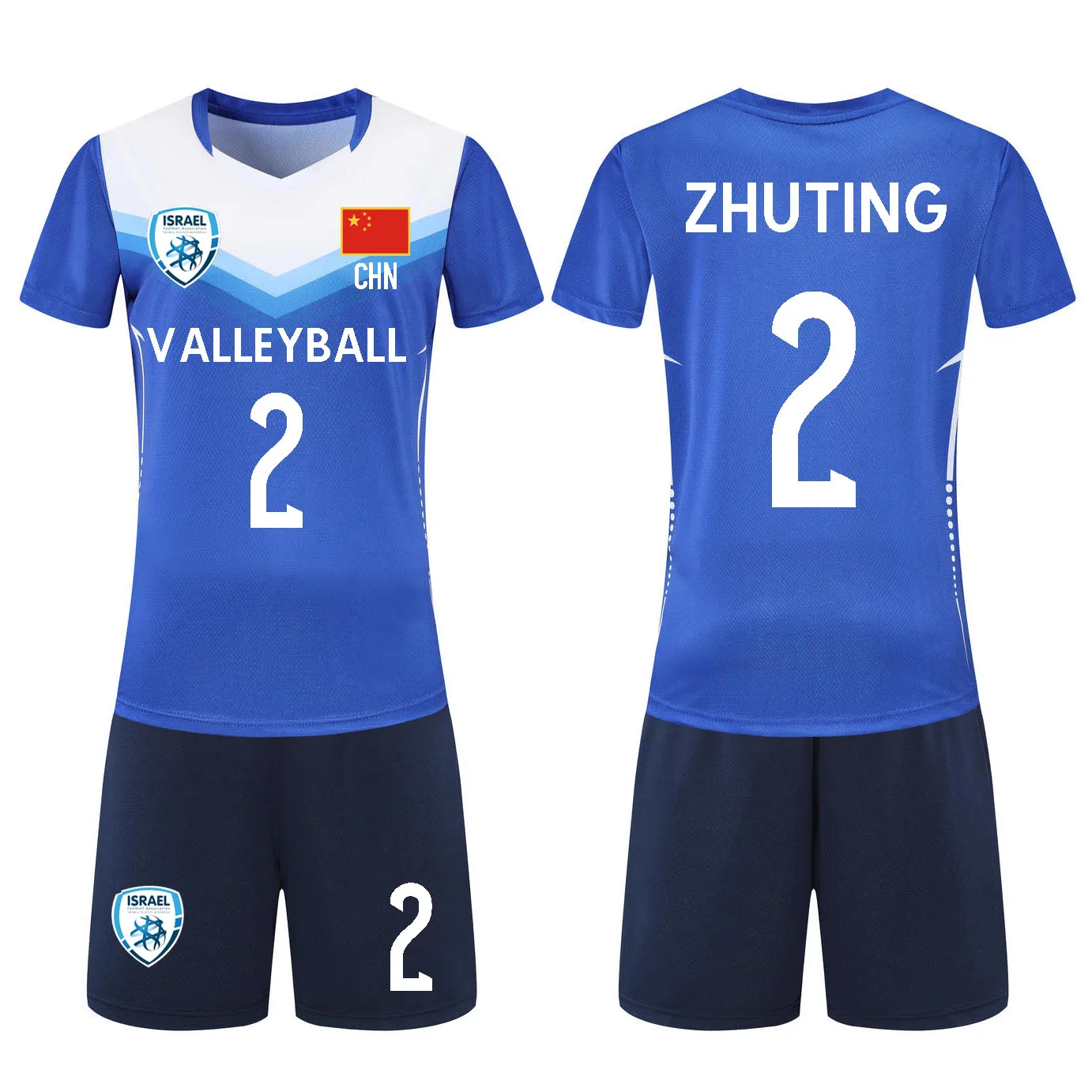 Women Team Volleyball Sets Girls Volleyball Uniforms Sports Training Suit College Jerseys Fitness Kits DIY Custom