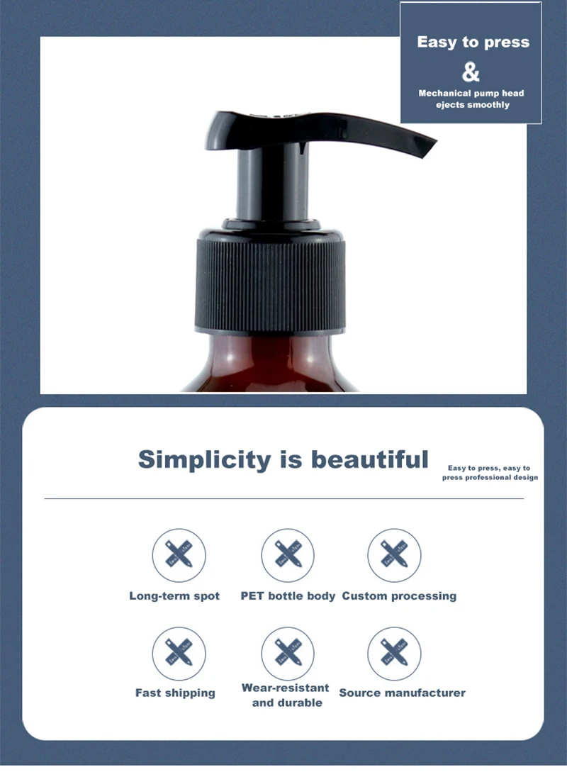 Description Picture 6 of item500ml Bathroom Portable Soap Dispensers Lotion Shampoo Shower Gel Holder Soap Dispenser Empty Bath Pump Bottle Home