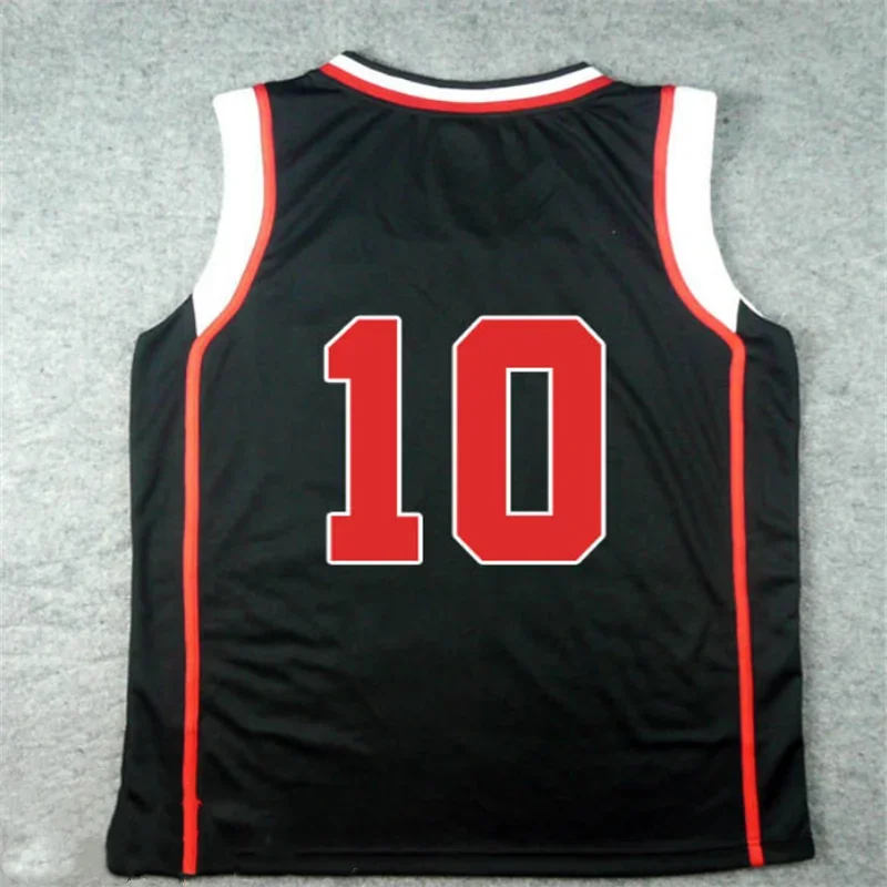3D Anime Kuroko no Basuke Basket Cosplay SEIRIN School Basketball Uniform Men Jersey Black Sportswear T-shirt Shorts Set