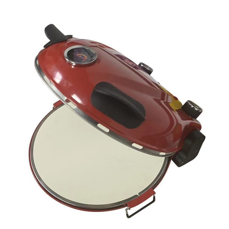 Multi-function 1200w Pizza Cooker Electric Portable Maker Oven Mobile Pizza Making Machine With Pizza Pan 2