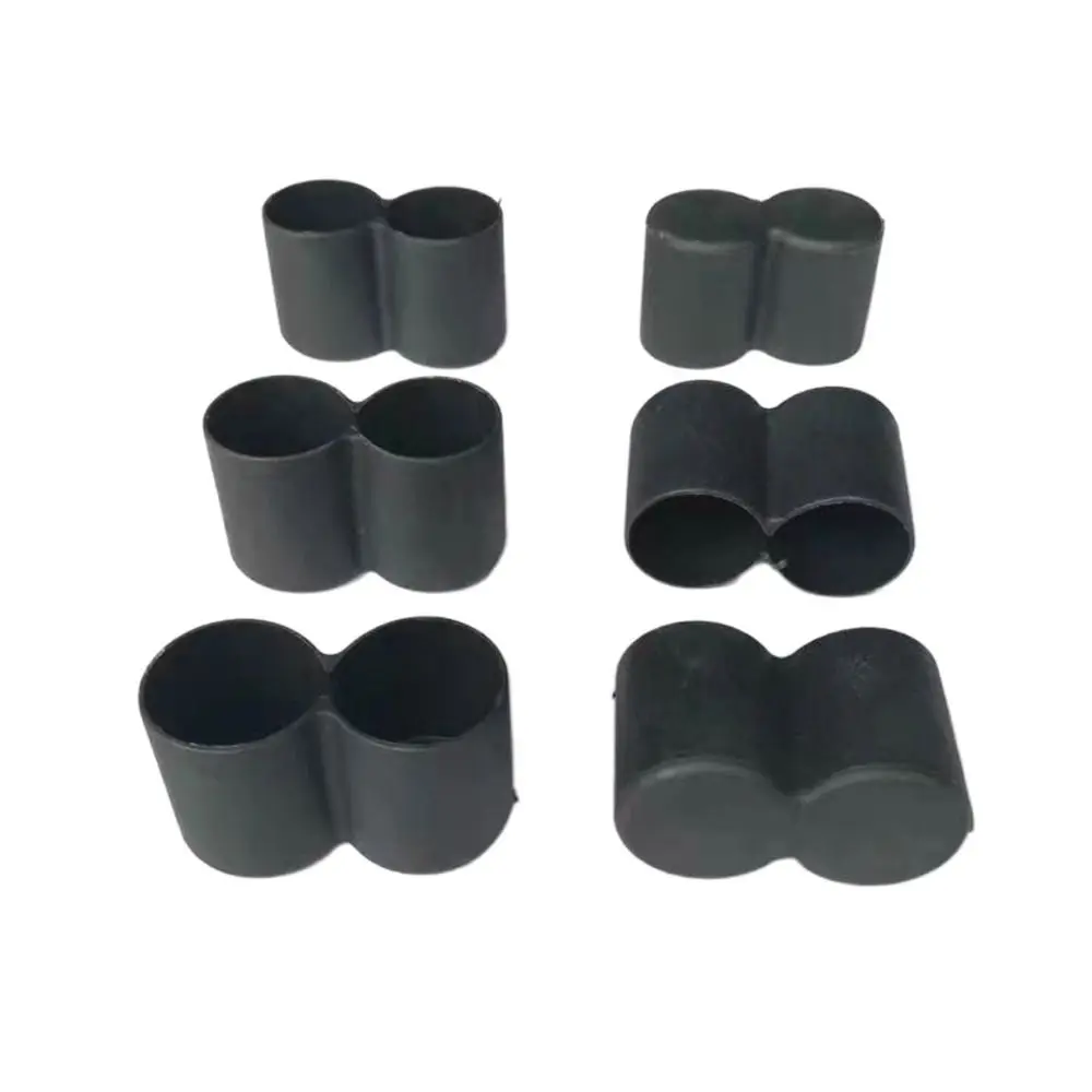 Cups Non-Slip Covers Silicone Pads Floor Protectors Furniture Feet Chair Leg Caps Double Tube Feet Covers Plastic Pipe Cover