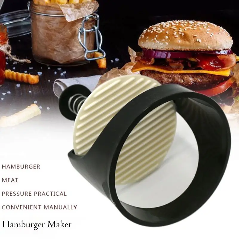 Multifunctional DIY Burgers Press Manual Hamburger Presses Beef Patty Makers Molds Kitchen Hamburger Meat Press Machine Tools