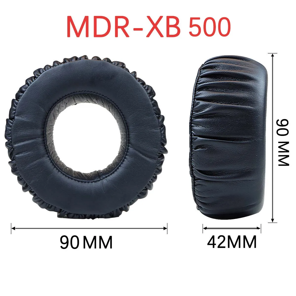 Suitable for SONY MDR-XB500/XB700/XB1000 Earpads memory foam sleeve protein leather earphone replacement accessories