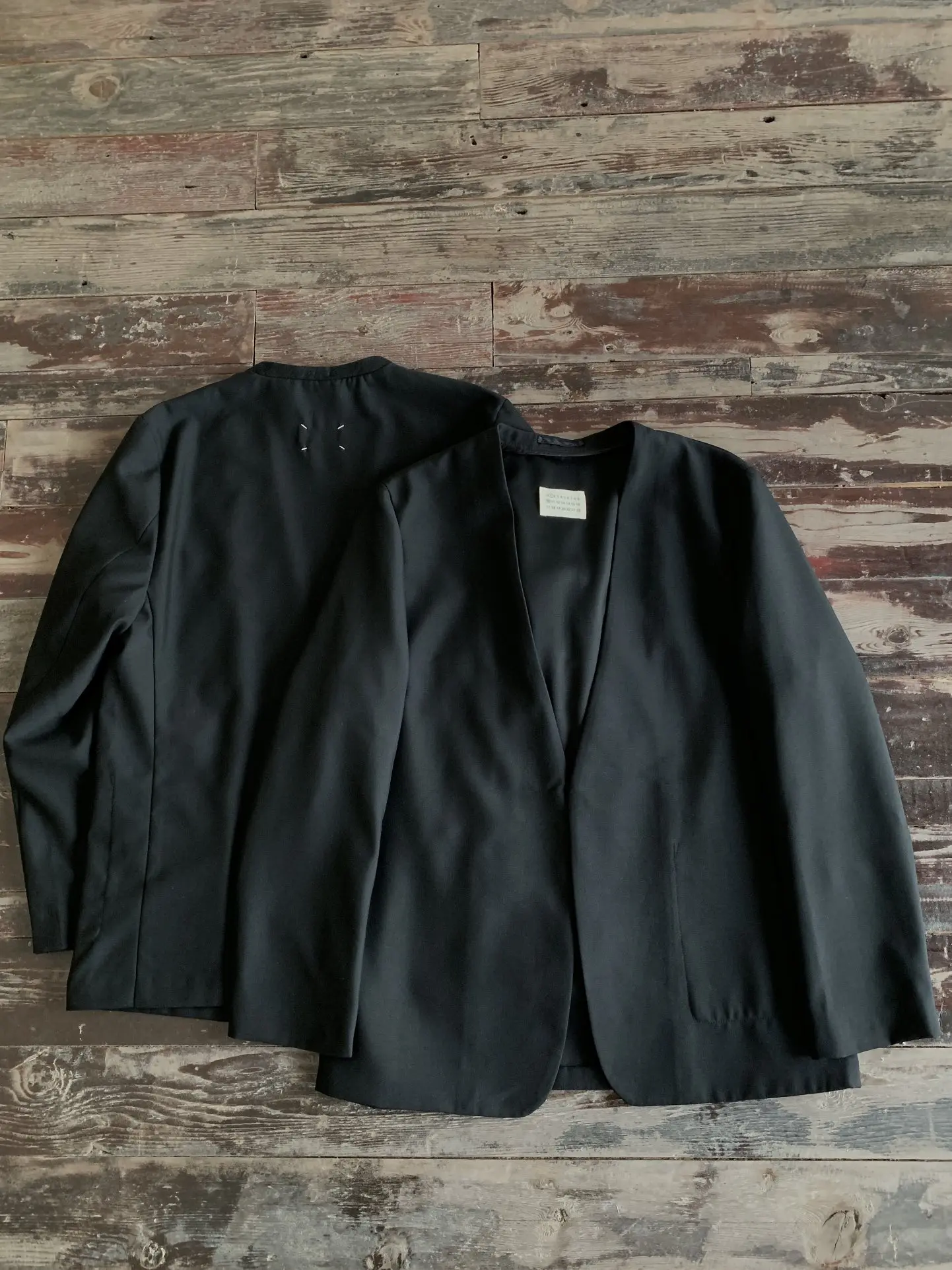 

Блейзер мужской/женский из натуральной шерсти, с воротником без воротника