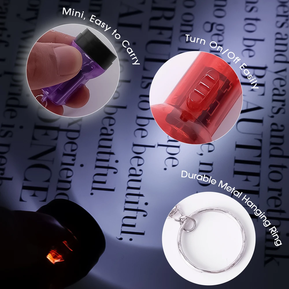 Portable Mini Flashlight with Keychain Ultra-Bright Long-Range Torch Light with Batteries Outdoor Hiking Emergency Pocket Lamp Led Flashlight Mini Flashlight Led Flashlights Mini Led Flashlight Led Torch Light