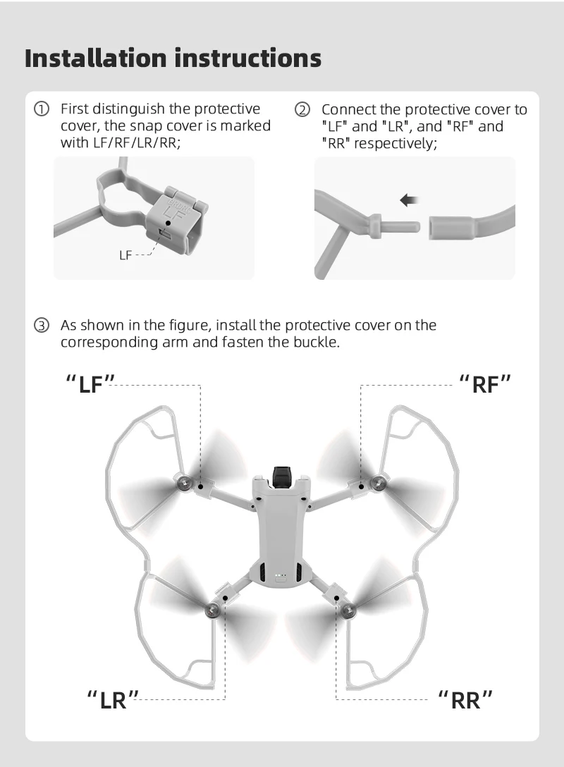 Propeller Guard for DJI Mini 3 Pro Drone, Propeller Guard for DJI Mini 3 Pro