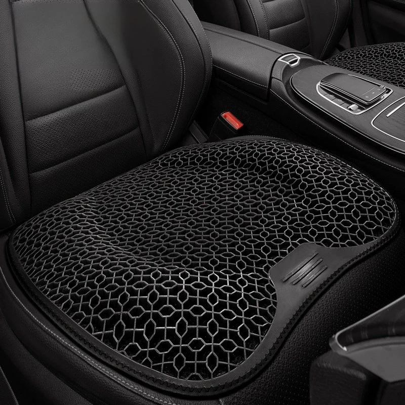 Gel-Filled Honeycomb Comfort Cushion - Breathable, Soft, and Easy-to-Clean Supportive Seating Pad