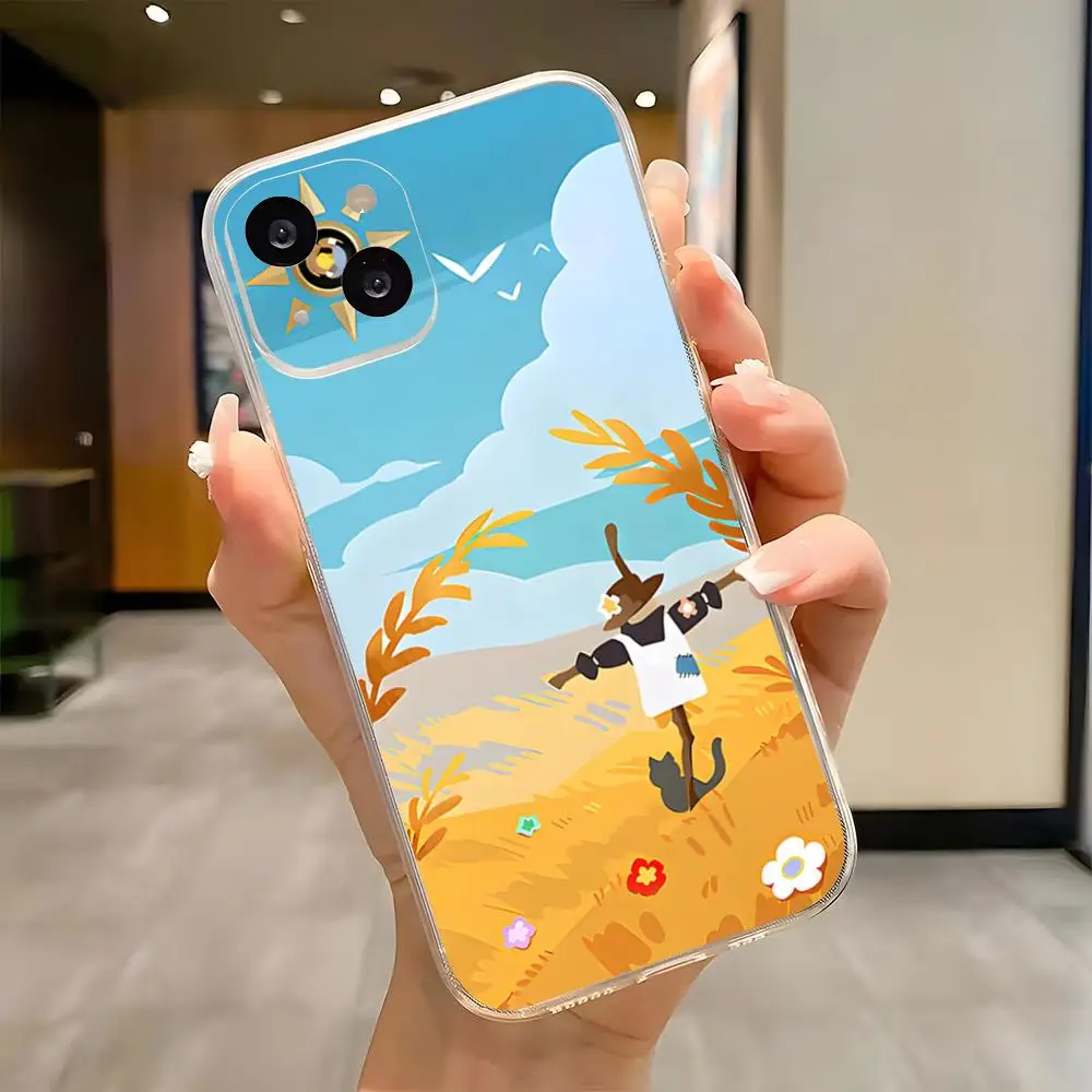 Clear Shockproof Transparent Phone Case - Honkai Star Rail Design
