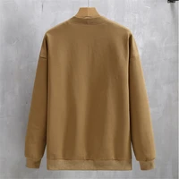 Autumn Winter Fleece Jacket Men V-neck Baseball Jacket Plus Size 10XL 11XL Fashion Casual Solid Color Coat Male 2