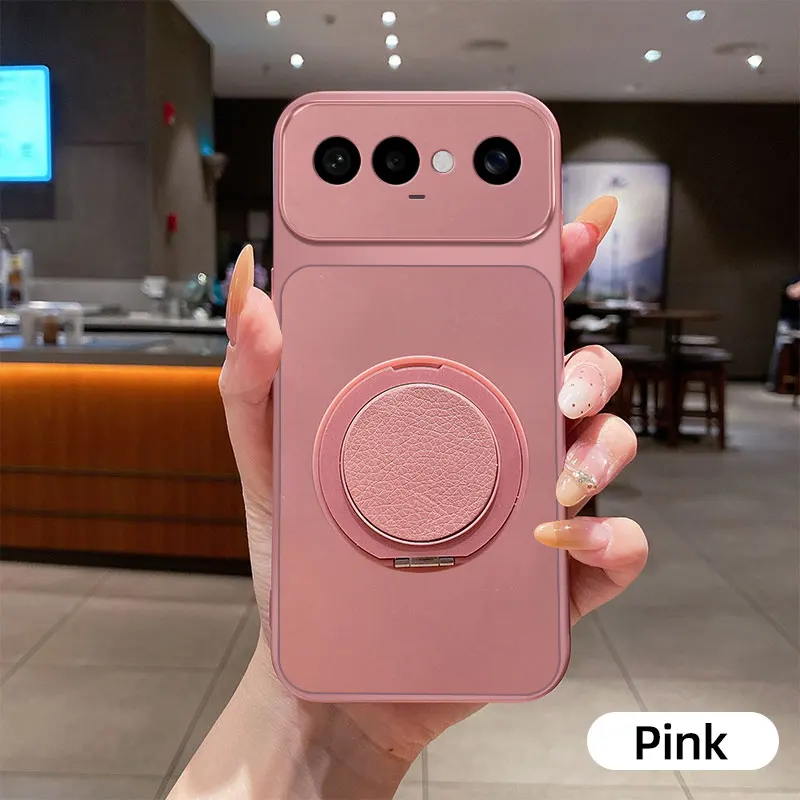 Luxury Shockproof Back Bumper Soft Phone Case with Bracket