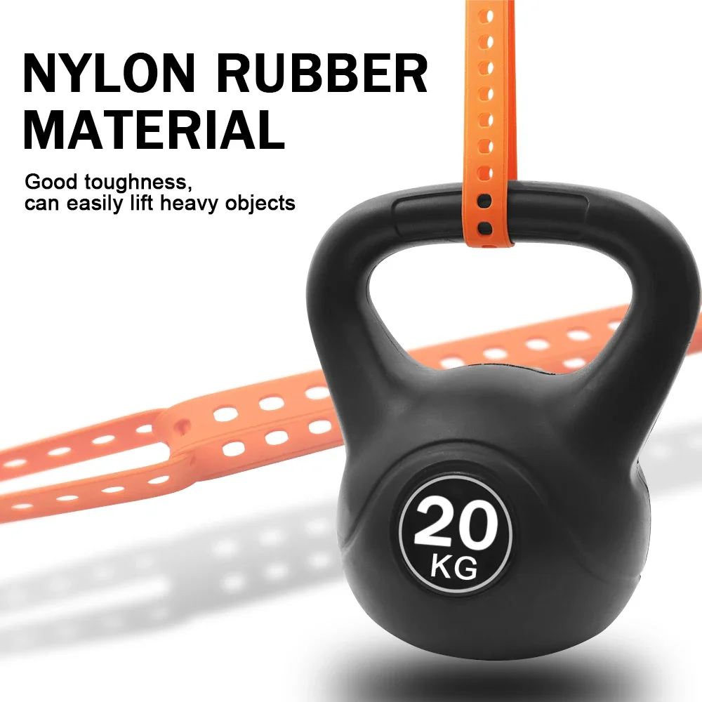 Set of 2 Soft Rubber Straps for Cycling and Gear Securing - 50cm & 70cm