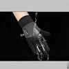 Motorcyclist Cycling Gloves Winter Fleece Gloves Men's Three Finger Clamshell Warm Fishing Anti-Slip Waterproof Gloves Sports 6