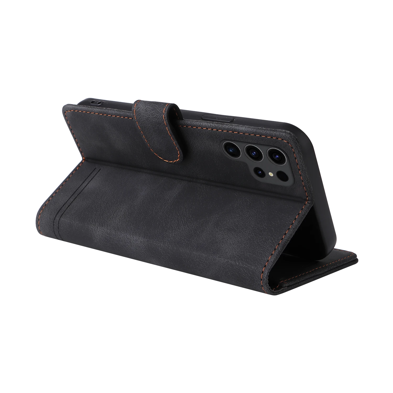 Premium Flip Leather Wallet Case with Card Slot – Elegant and Durable Cover