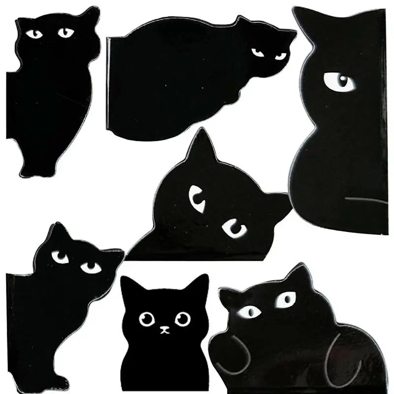 

Magnetic Bookmarks Cat Book Page Markers Clip 7 Pcs Magnetic Page Clips Book Reading Accessories For Teachers Kids Book Lovers