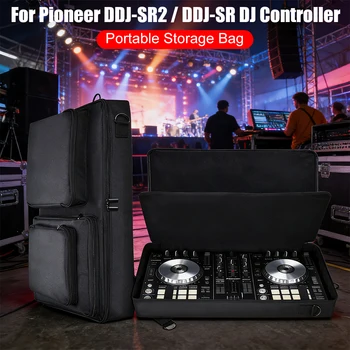 Borsa a tracolla per controller DJ con tracolla regolabile, borsa protettiva da viaggio, borsa per DJ per Pioneer DDJ-SR2 2023/ DDJ-SR 1a Gen