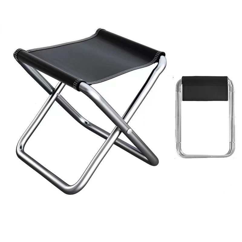 Fauteuil de pêche pliant portable léger pour camping randonnée pique-nique extérieur