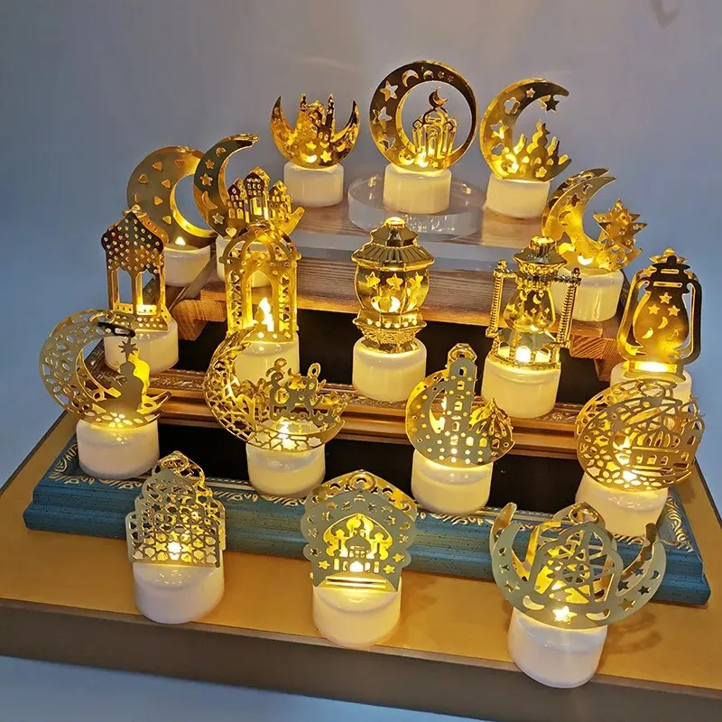 Soporte De Estrella Para árbol De Navidad, De Hierro Forjado, Candelabro A La Luz De Las