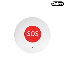 Smart Emergency SOS Help Button with Hanging Rope (Tuya zigbee)
