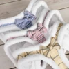 Winter Dog Harness Leash Set Warm Fur Dog Vest And Pet Walking Lead Rope Cute Bowknot Harnesses Soft For Small Medium Dogs Puppy 4