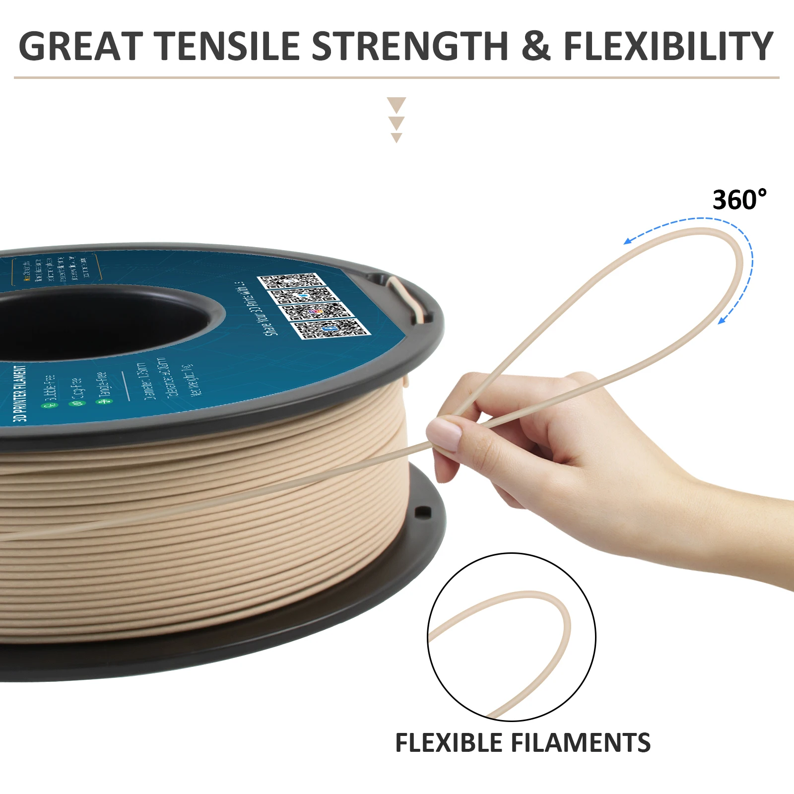 Geeetech Wood PLA 1kg 1.75mm Filament 3d Print wire Vacuum Packaging Local Warehouses Colorful Plastic for FDM 3D printer 3d printing filament