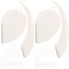 4 Pcs Rust-resistant Eyebrow Razor Face Shaver Mini Comfortable Handle Facial Razors Women Shavers Chrome Macro Blades 1