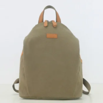 Solid Color Canvas Backpacks For Girls 2026 New Simple Pleated Travel Bag Large Capacity College Premium Durable School Bags 1