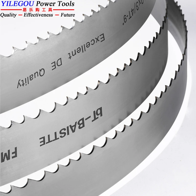 19Mm 27Mm M42 Bi-Metalen Lintzaagblad 1826 2560 2930 3150Mm Lintzaagbladen 2630Mm Bimetalen Lintzaagblad Roestvrij Staal