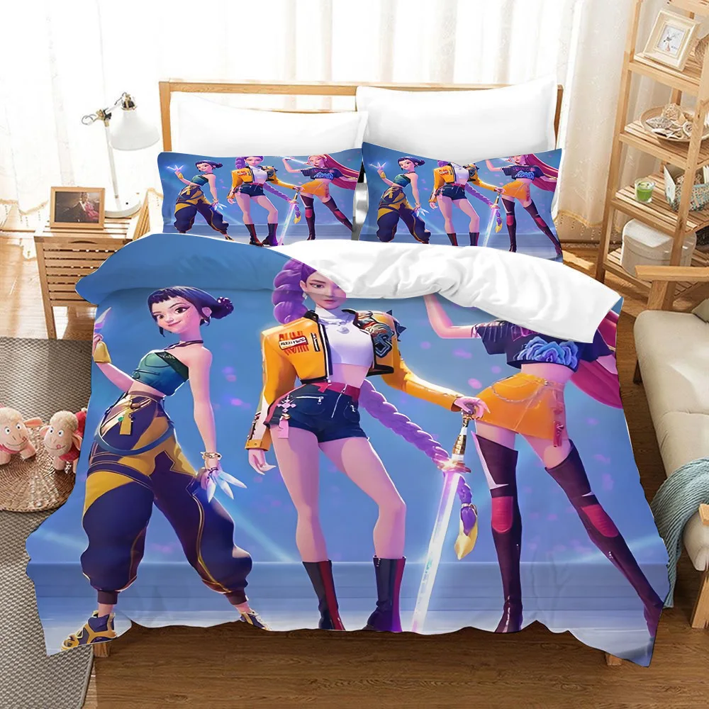 Générique Kpop Hunters Housse De Couette, Rumi Mira Zoey Jinu