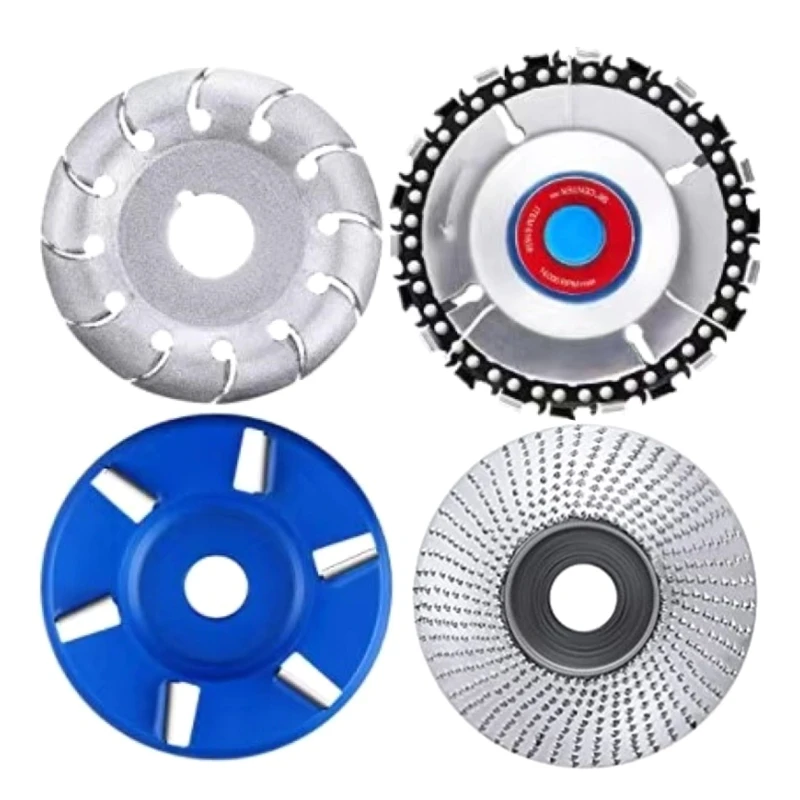 

Polishing Shaping Disc 4 Pcs Grinding Wheel Carving Disc for DIY 40JA