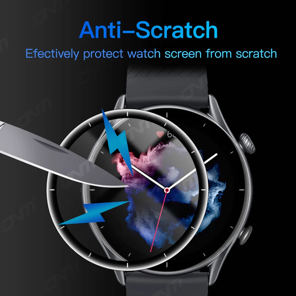 Amazfit-スマートウォッチスクリーン用のソフト保護フィルム,Amazfit