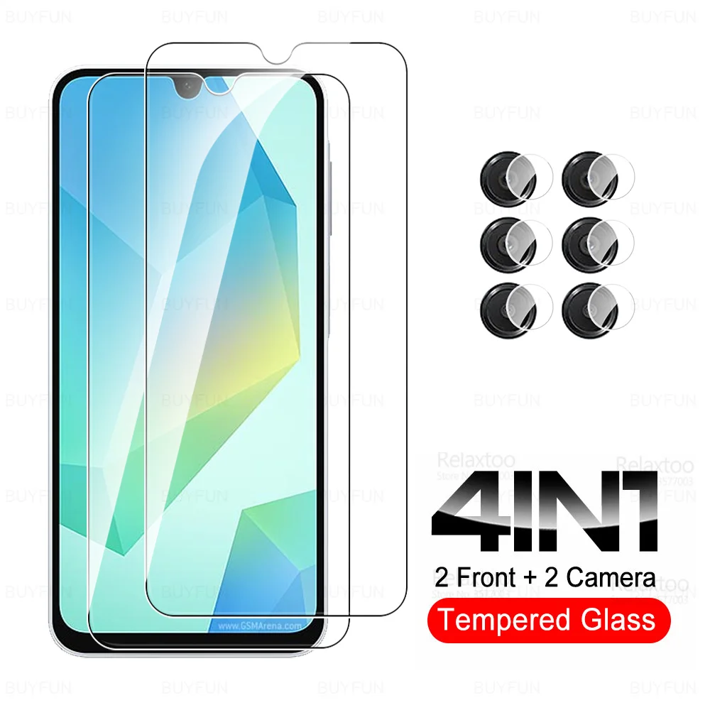 Premium 9H Tempered Glass Screen & Camera Protector - Ultra Clear, Scratch Resistant