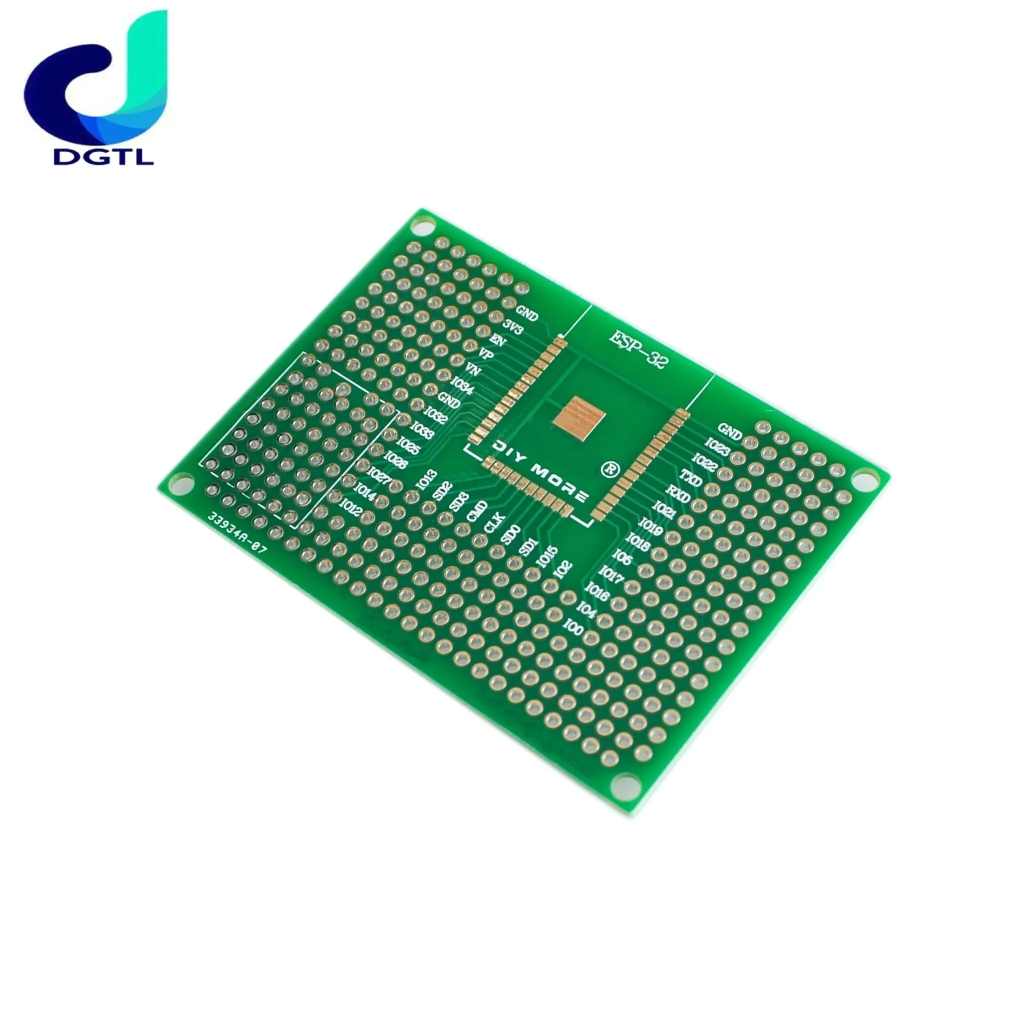 5X7CM 양면 프로토 타입 PCB 브레드 보드 범용 보드 ForArduino ForUNO R3 ESP8266 WIFI ESP-12F ESP-12E ESP32S ESP3250x70mm