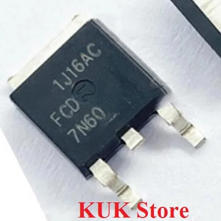

Real Original 100% NEW FCD7N60 FCD 7N60 FCD7N60TM DPAK 10PCS ~ 50PCS