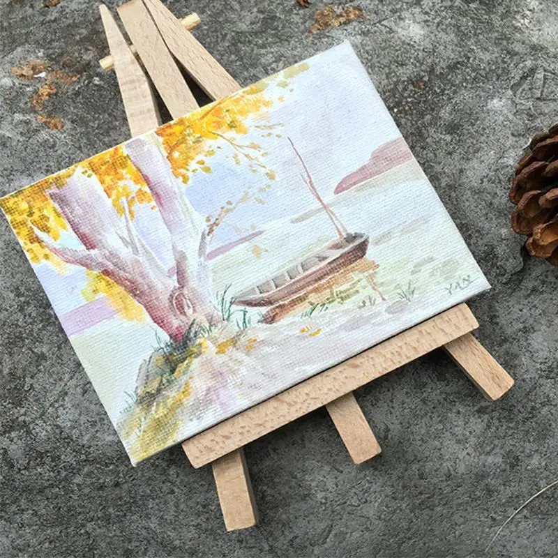20*25cm 30*40cm Blank Primed Polyester Painting Canvas Sheets Sold by Pieces No Frame
