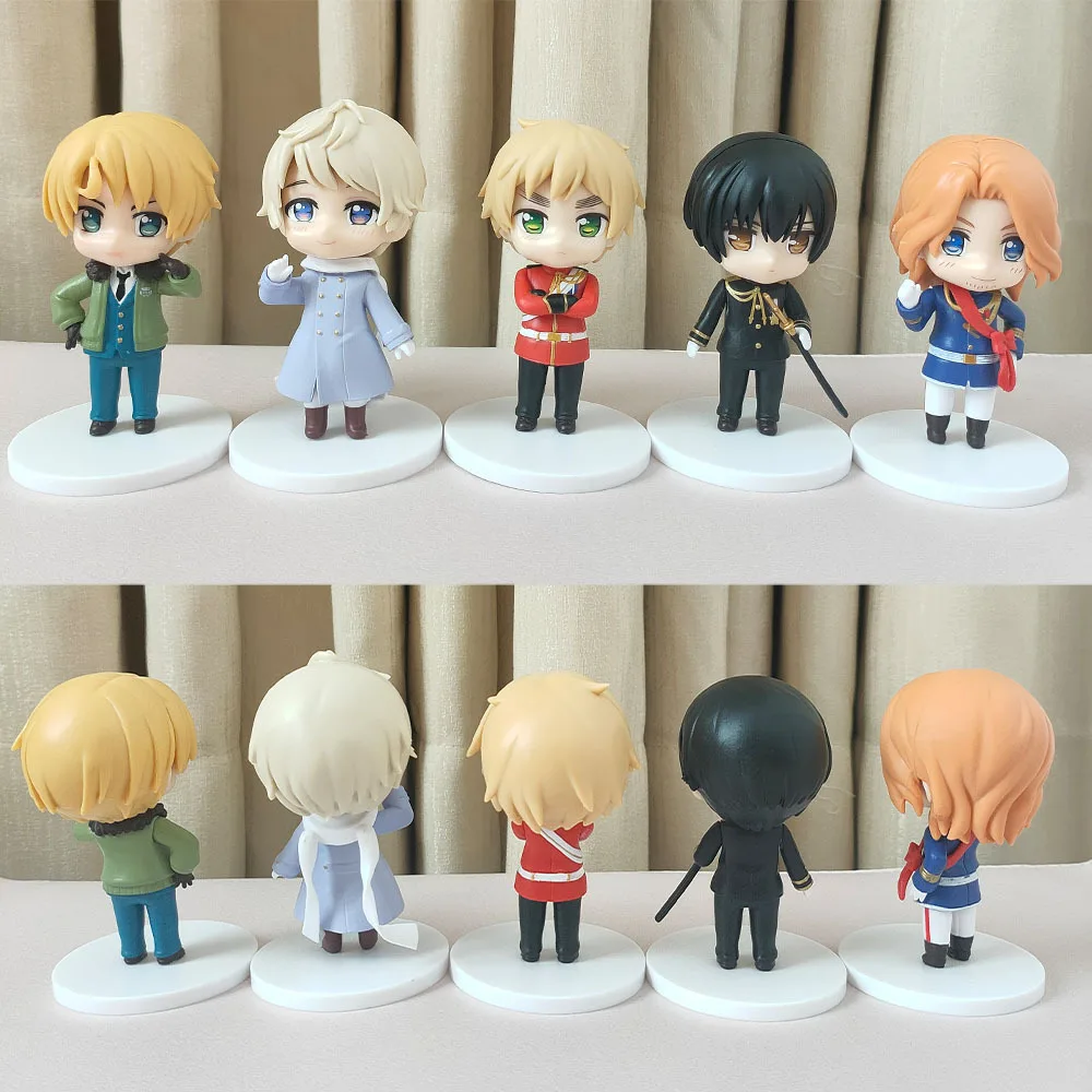 5pcs/set Axis Powers Hetalia Anime Figure Hetalia World Stars Action