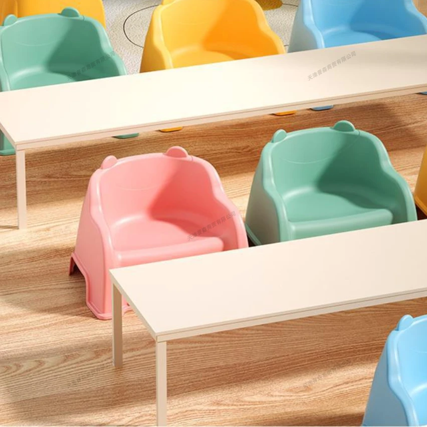 Folding Stool Baby Footstool Portable Household Children's Stool Baby Stackable Plastic Low Stool Living Room Outdoor for Kids Space Saving Furniture