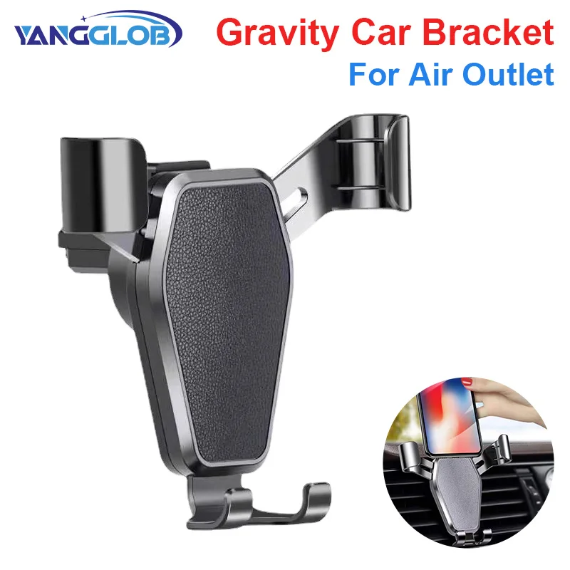 Mobile Phone Holder Stand Universal Gravity Auto Phone Holder Car Air Vent