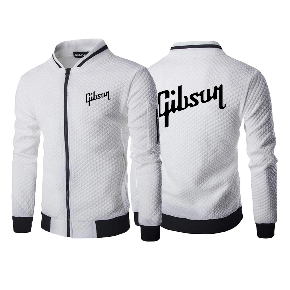 Gibson 2023 Spring Autumn New Style Men Fashionable Sports Zipper Casual popular Long Sleeve Slim Jacket coat top clothing